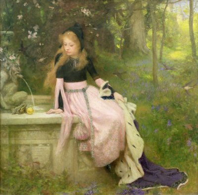 The Princess and the Frog, 1894 by William Robert Symonds